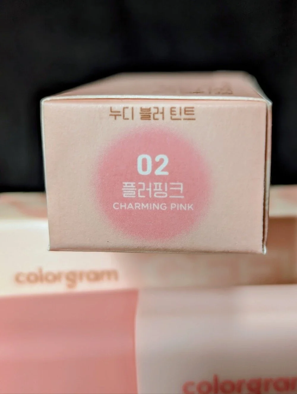 ❤️ Nude Blur Tint 02 Charming Pink Colorgram Geek Nude K-Beauty Lip & Cheek